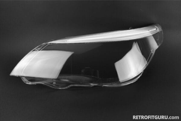 BMW E60 LCI Facelift headlight cover